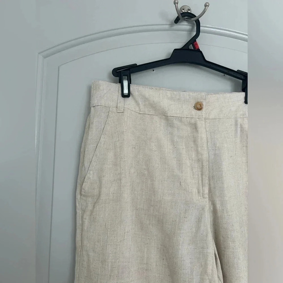 Santa Barbara Linen Blend Shorts Jorts size large NWT - Picture 4 of 13